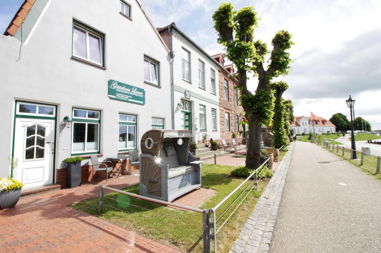 Lexow - Hotel An De Havenkant Tonning Bagian luar foto